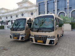 北京租车，北京租丰田考斯特中巴车租车
