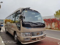 北京租车，北京租10-23座考斯特带司机一